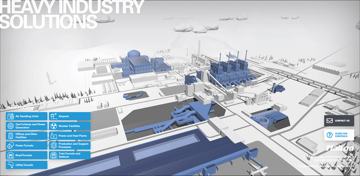 Visit Halton Heavy Industry 3D World